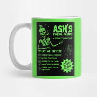 halloween funeral parties Mug